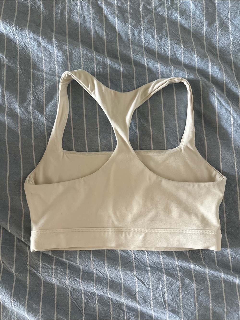 Set Active Off White Racerback Bra - Picture 2 of 3